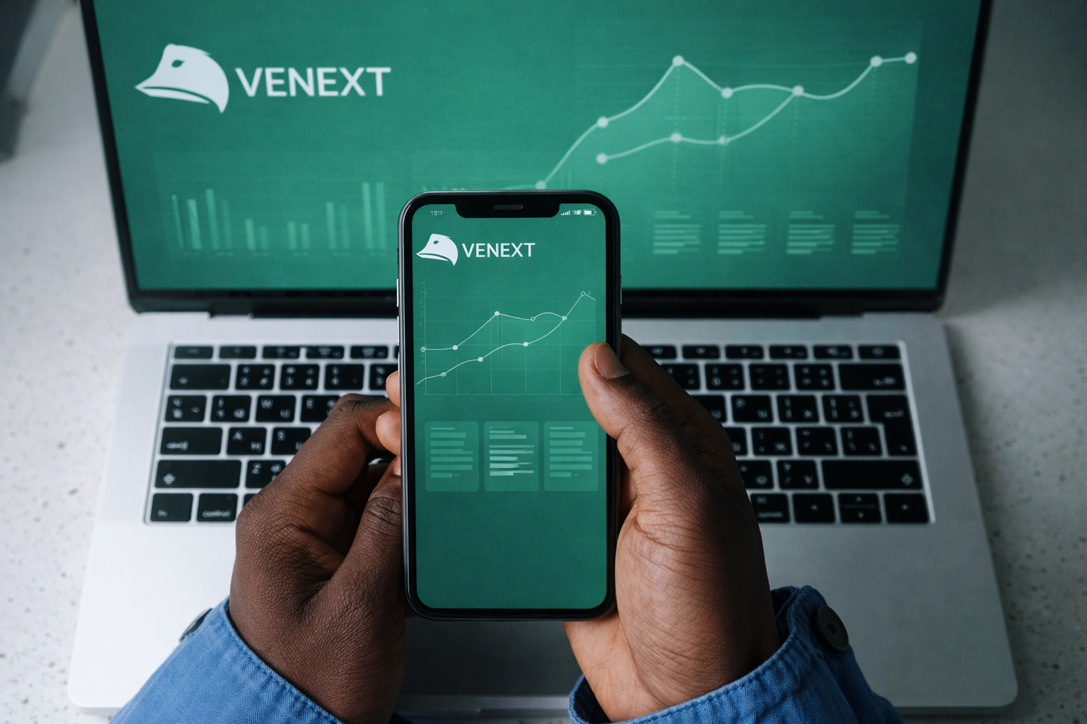 Application mobile et plateforme web VENEXT